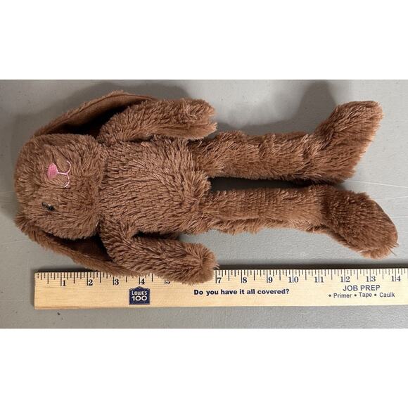 Goffa Plush Bunny Brown Rabbit Easter Soft Stuffed Toy Pet Cute Long Ears - Picture 6 of 6